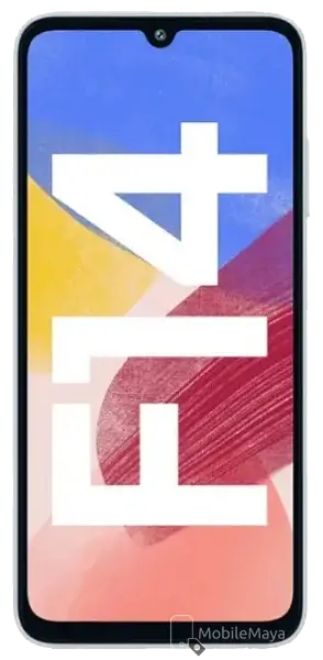 Samsung Galaxy F14 4G vista frontal
