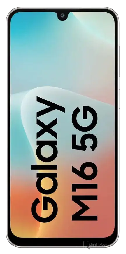 Samsung Galaxy M16 5G vista frontal