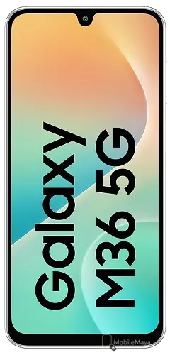 Samsung Galaxy M36 5G vista frontal